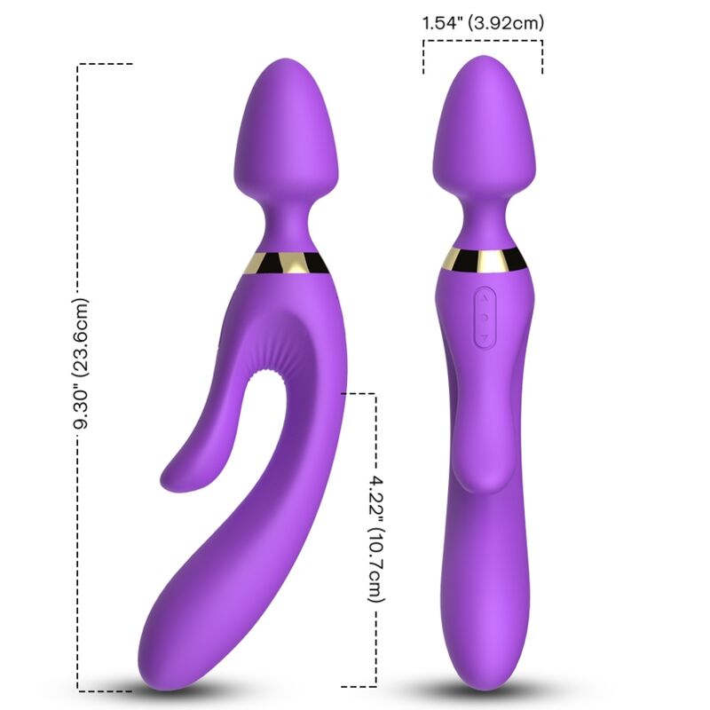 Vibromasseur rabbit ARMONY violet