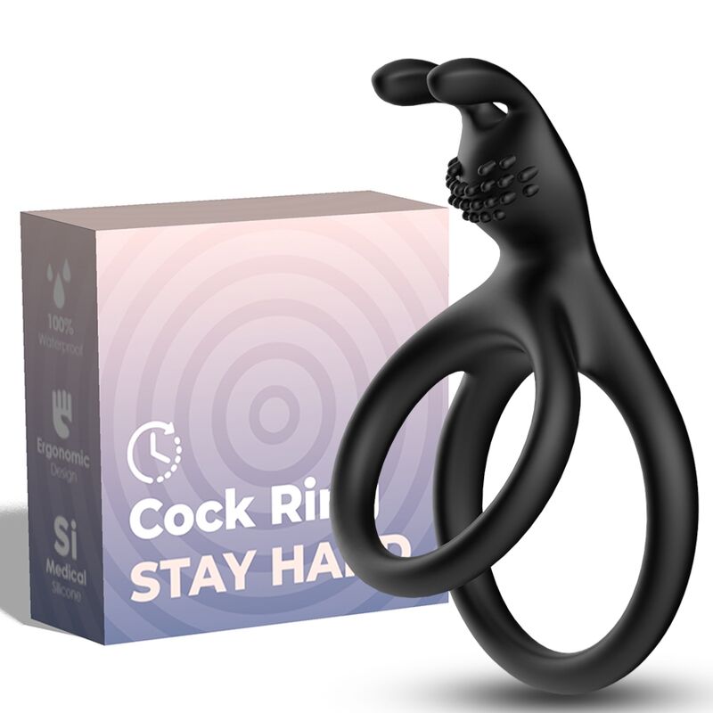 ARMONY Tensy Double Rabbit Ring, anneau pénien sans vibration