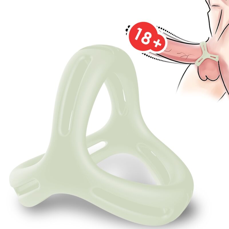 ARMONY X Ring Multiposition Luminous anneau pénien sans vibration