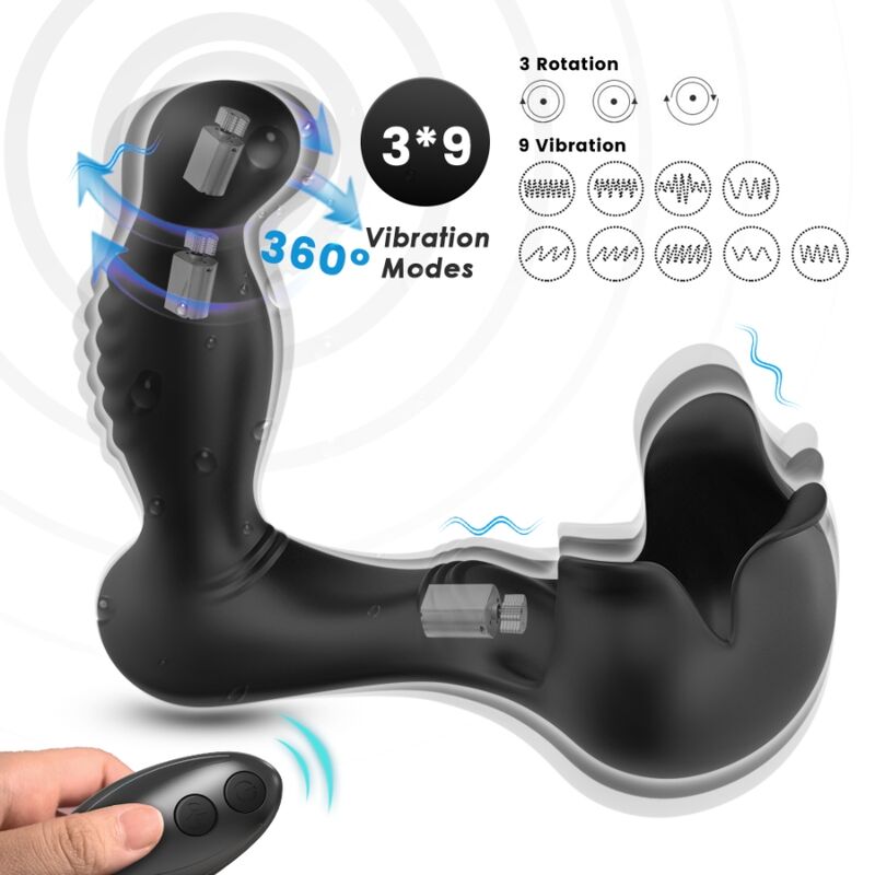 Stimulateur anal ARMONY Surround avec télécommande