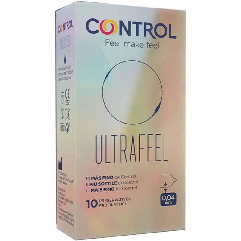 Préservatifs fins CONTROL Adapta Finissimo Ultrafeel, 10 unités