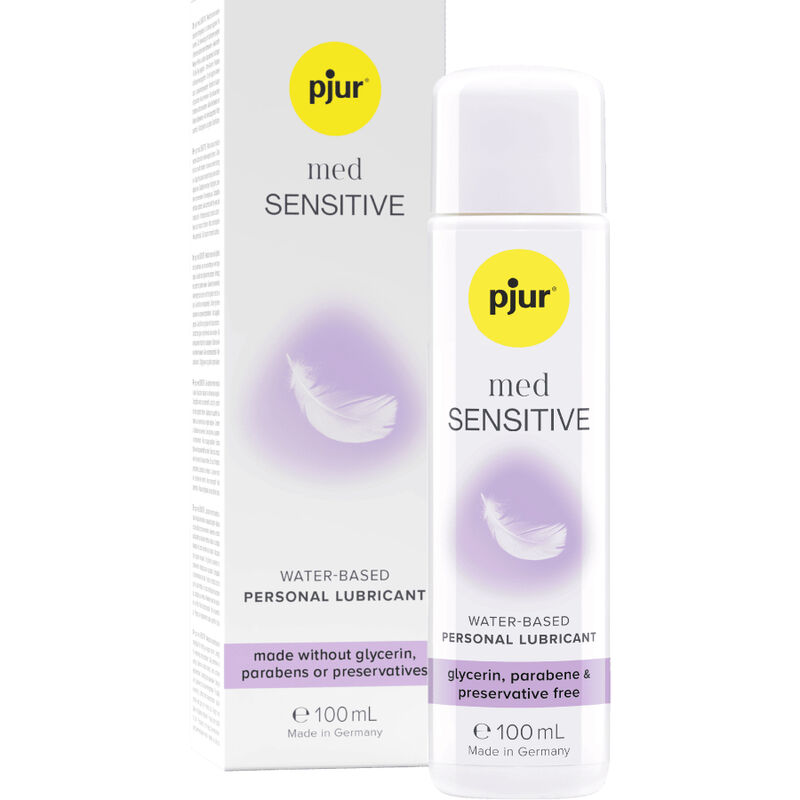 pjur MED Sensitive Glide lubrifiant à base d’eau, 100 ml