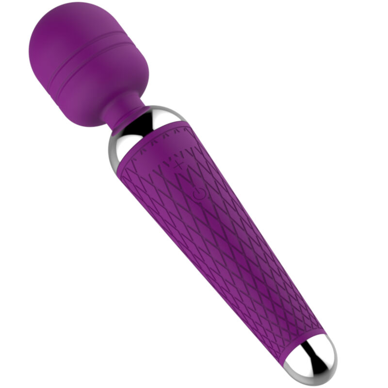 Stimulateur wand violet à tête flexible et 10 programmes, ARMONY