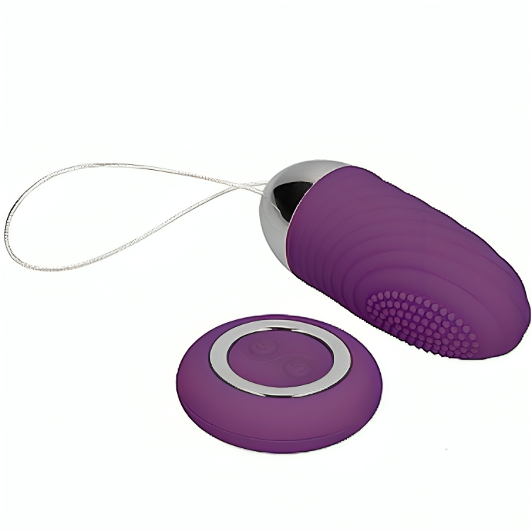 Œuf vibrant avec 36 modes et télécommande violet ARMONY