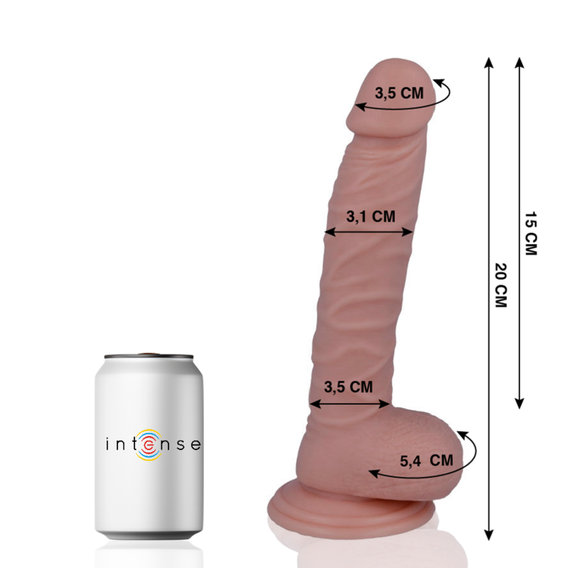 Gode réaliste Mr. Intense, 20 cm