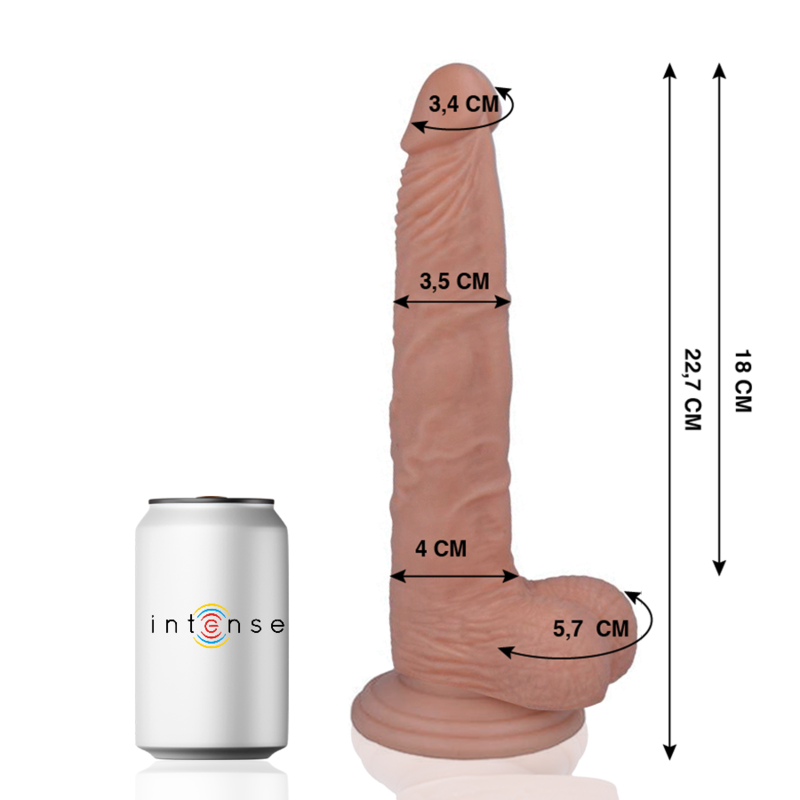 Gode réaliste MR. INTENSE n° 29 avec ventouse