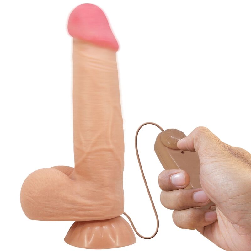 Pretty Love Sliding Skin, dildo réaliste à ventouse, 21,8 cm