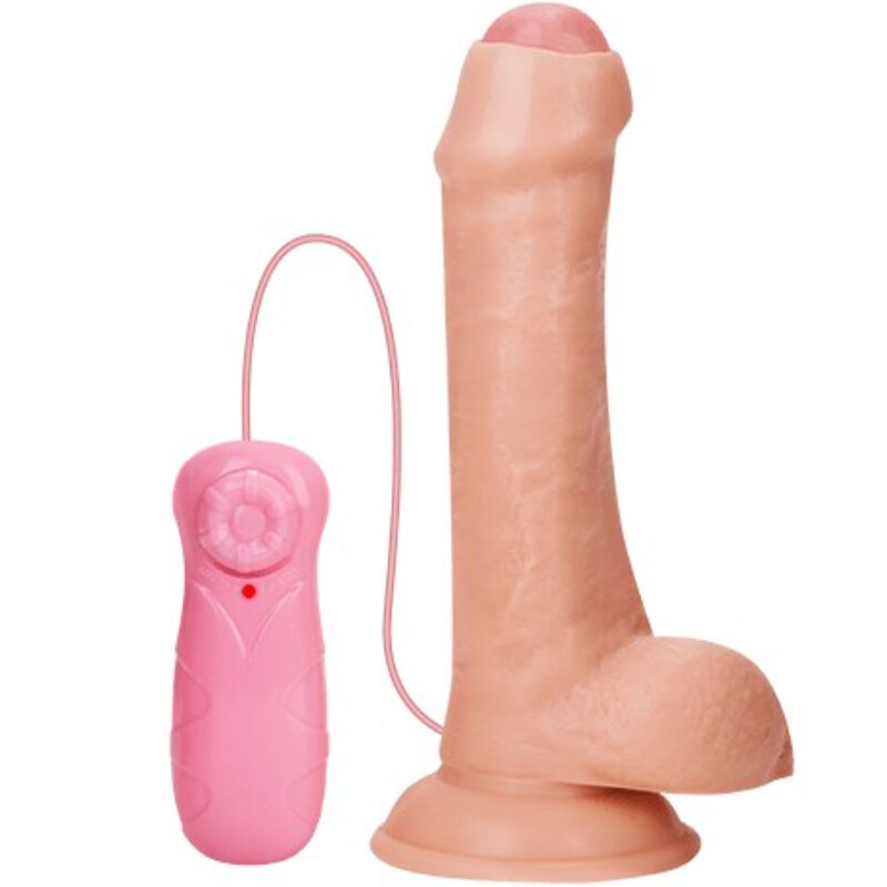 Gode réaliste avec prépuce et ventouse 21 cm ARMONY