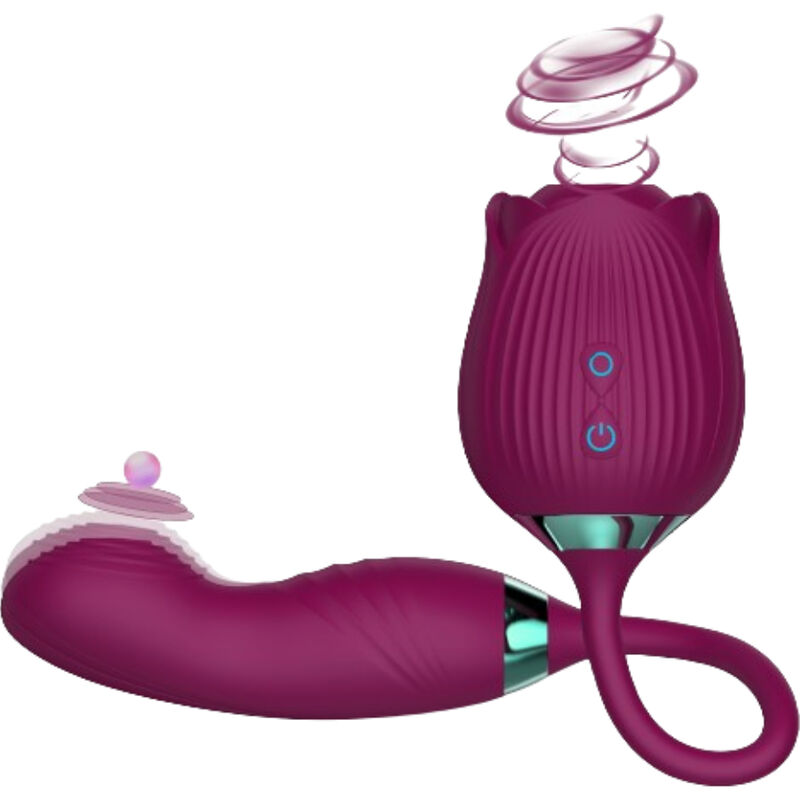Armony Delight Flower Succion Et Va Et Vient Violet