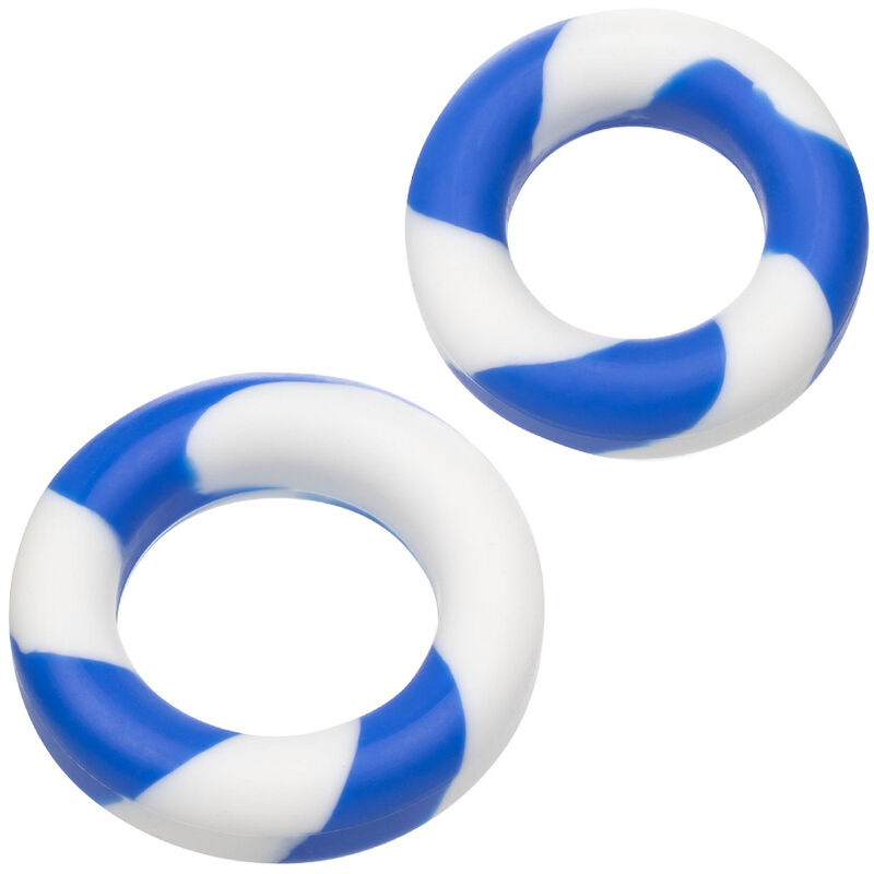Set Admiral CalExotics avec 2 anneaux péniens sans vibration