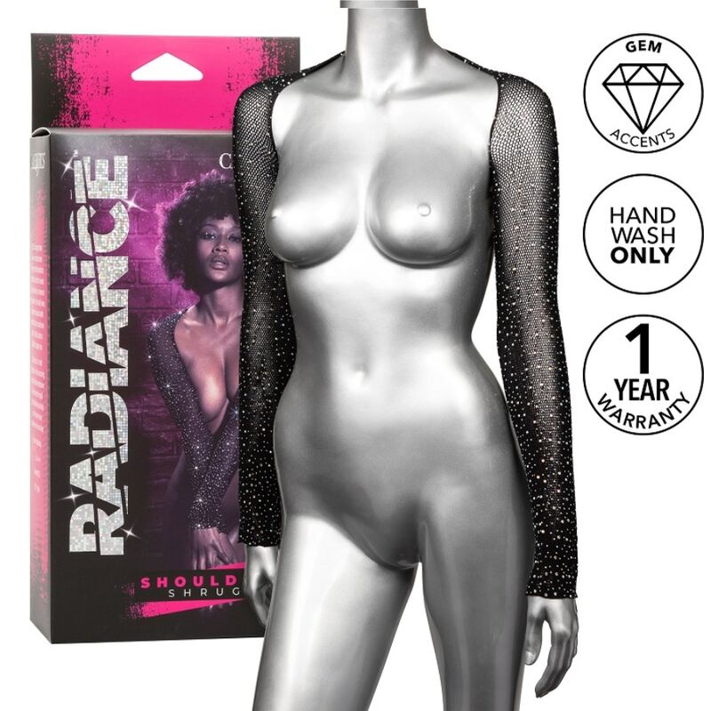 Boléro en résille CalExotics Radiance avec strass