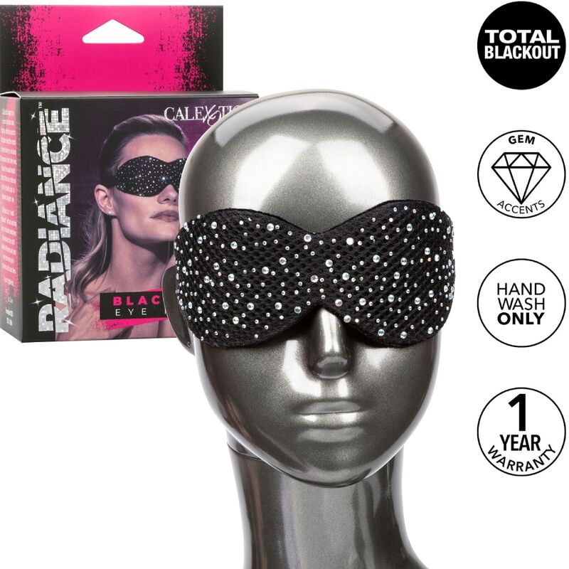 Masque pour les yeux CalExotics Radiance avec strass