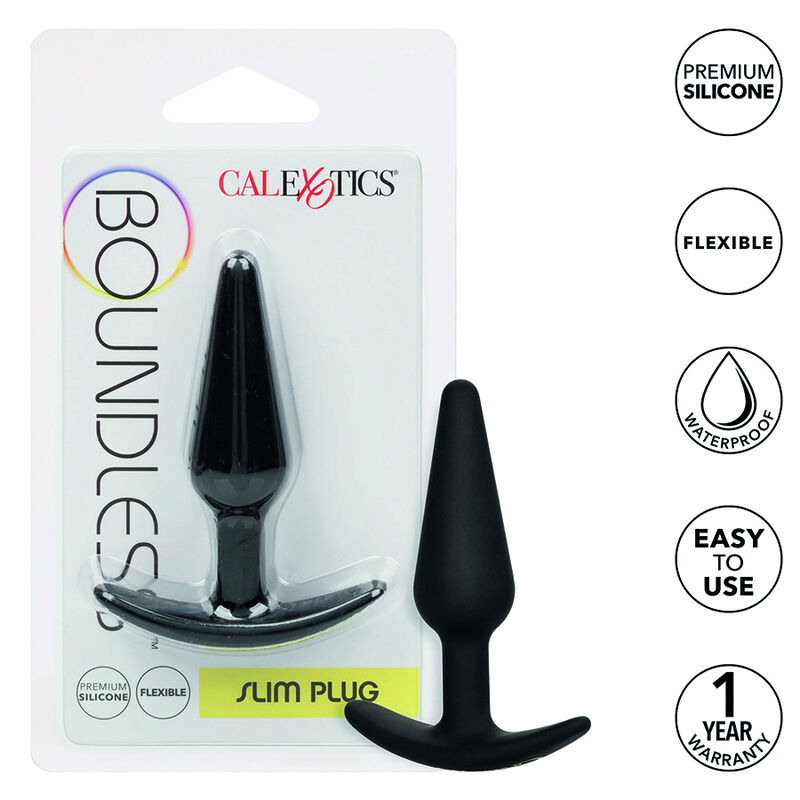 Plug anal en silicone CalExotics Boundless Slim