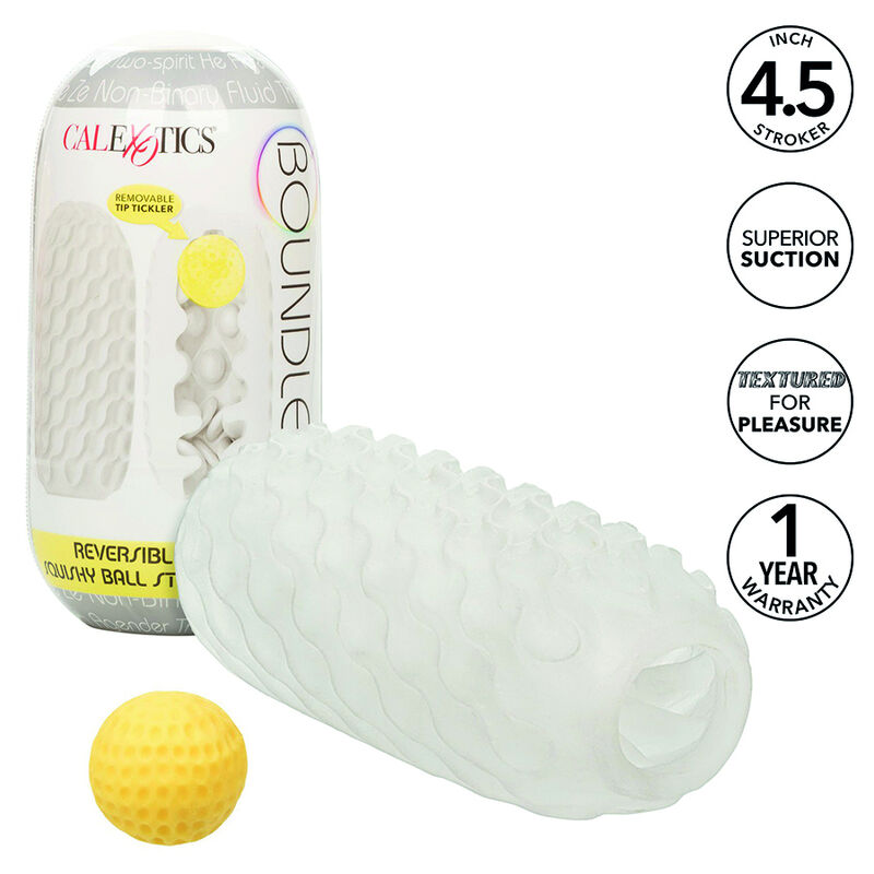 Masturbateur CalExotics Boundless Squishy Ball, gris