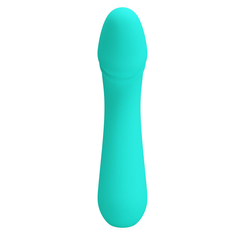 Vibromasseur point G Pretty Love Cetus, vert aqua