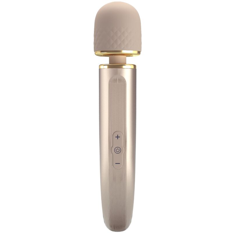 Wand Pretty Love en silicone, champagne