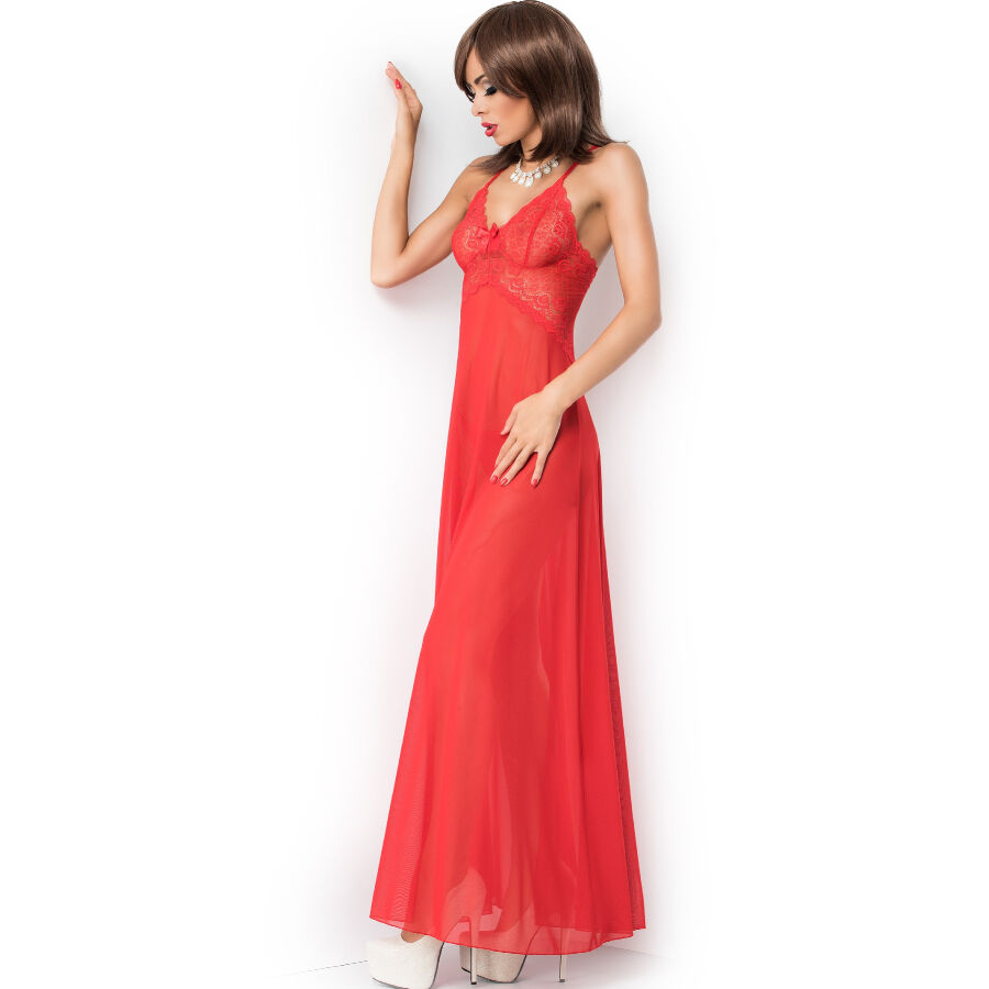 Babydoll rouge CHILIROSE CR 3883