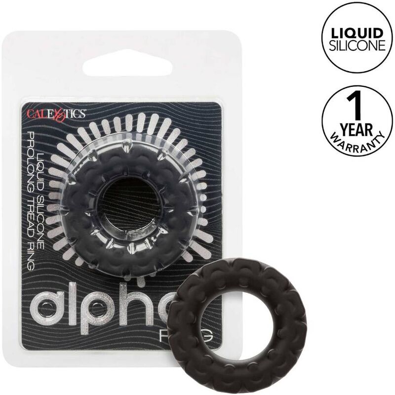 Anneau pénien CalExotics Alpha Prolong Tread sans vibrations