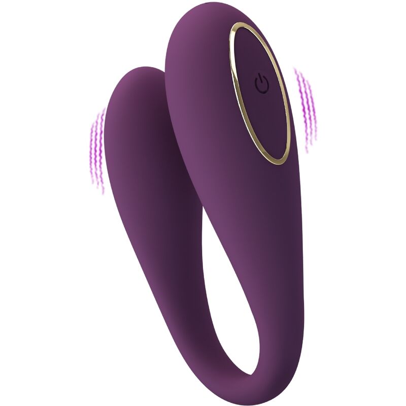 Vibromasseur de couple Pretty Love August avec contrôle par application