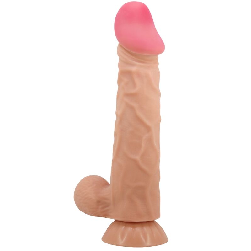 Gode réaliste Pretty Love avec ventouse, 24 cm
