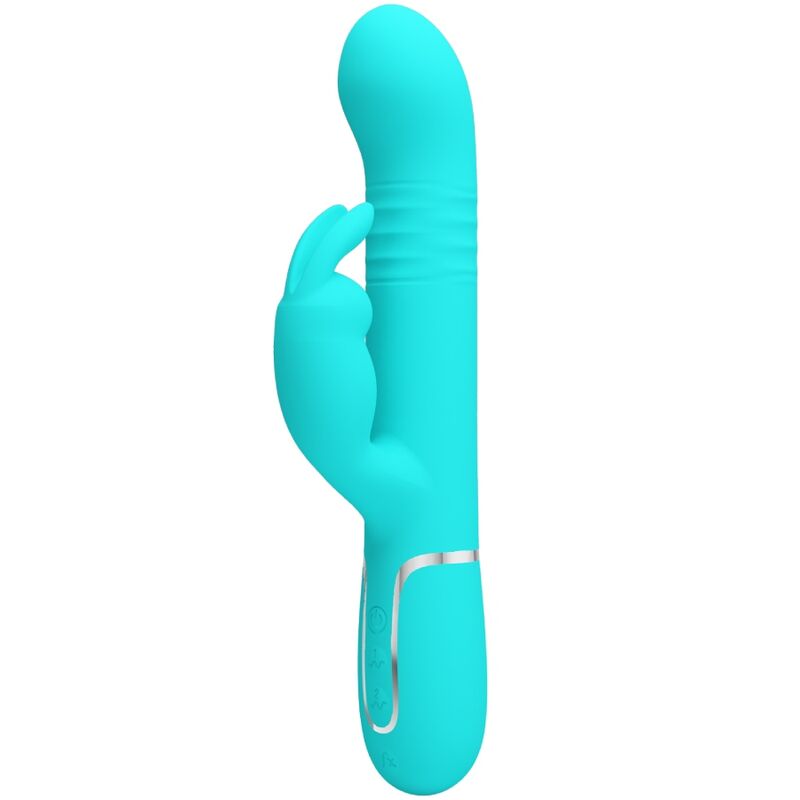 Vibromasseur point G Pretty Love Coale avec perles mobiles