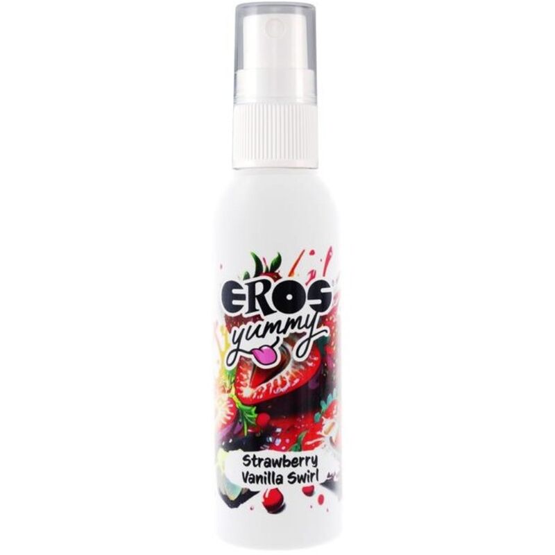 Spray pour le corps EROS Yummy fraise et vanille swirl, 50 ml