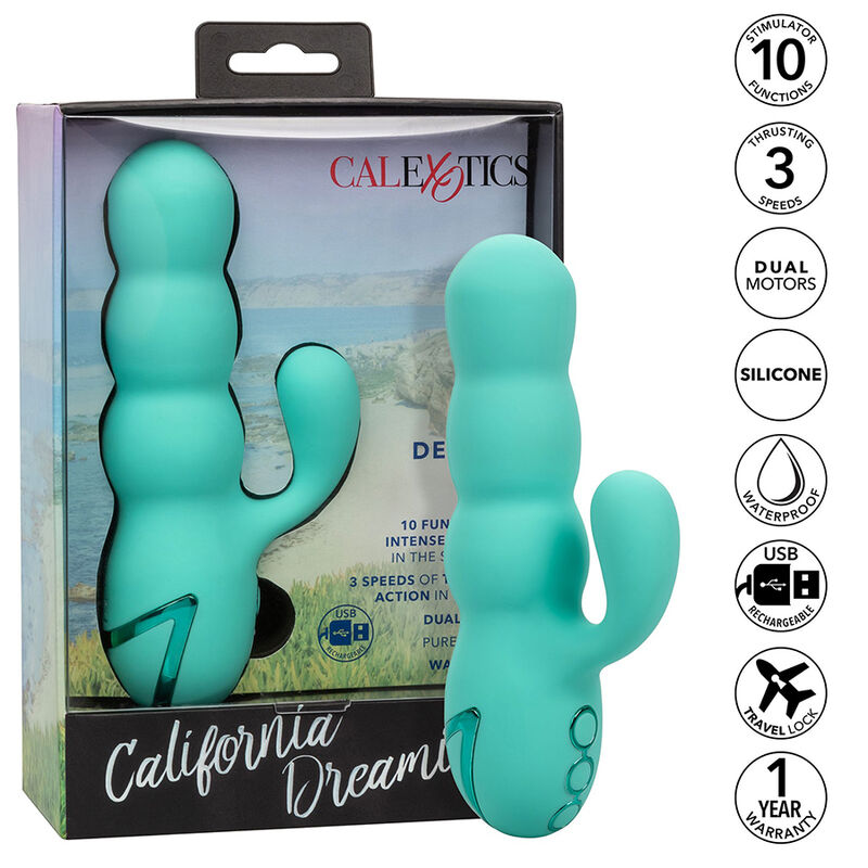 CalExotics Del Mar Diva, vibromasseur rabbit