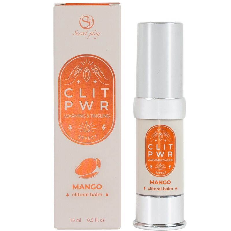 Baume pour le clitoris SECRET PLAY Clit Pwr, parfum mangue
