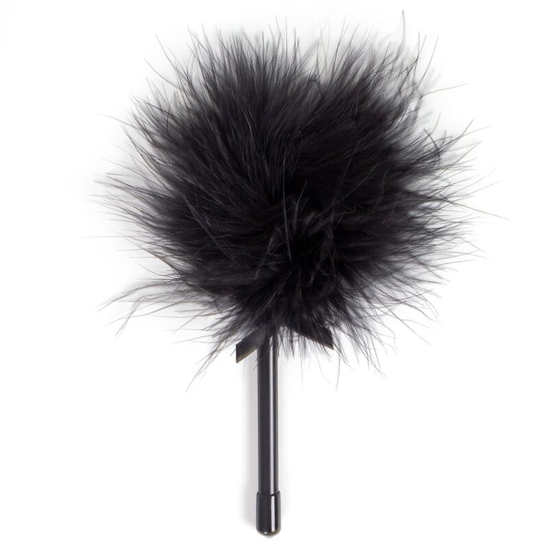 SECRET PLAY Mini Black Duster chatouilleur à plumes