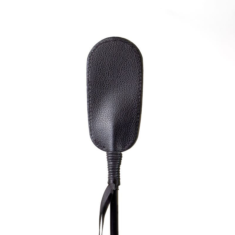SECRET PLAY Black Whip, cravache BDSM noire