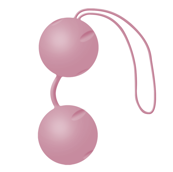 Boules de geisha pour renforcer le plancher pelvien avec effet trampoline, rose poudré JOYDIVISION