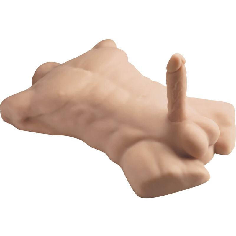 Torse masculin réaliste pour des stimulations intenses et authentiques SILEXD