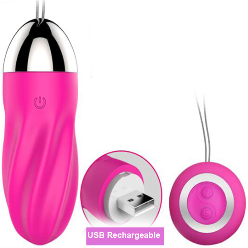 Œuf vibrant rose avec télécommande et vibrations puissantes ARMONY