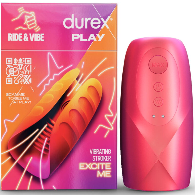 Masturbateur vibrant Durex Ride & Vibe