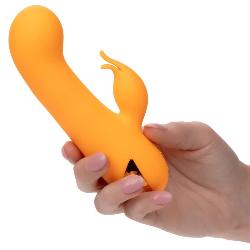 Vibromasseur rabbit CalExotics Montecito Muse, orange