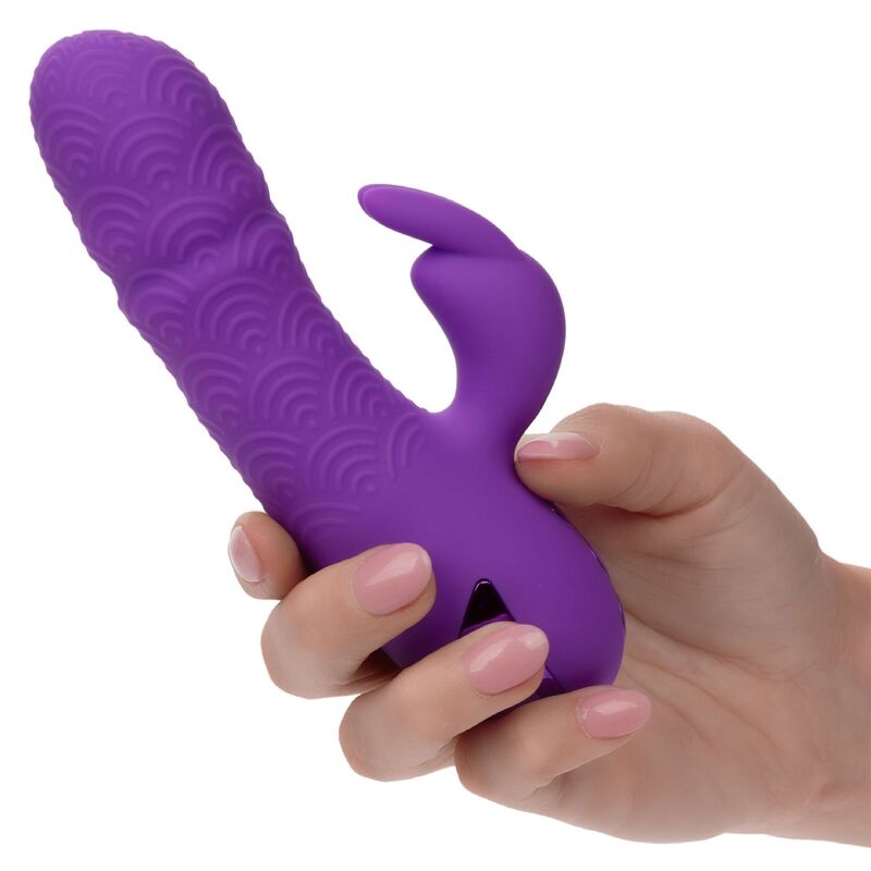 Vibromasseur rabbit CalExotics Manhattan Beach Marvel, violet