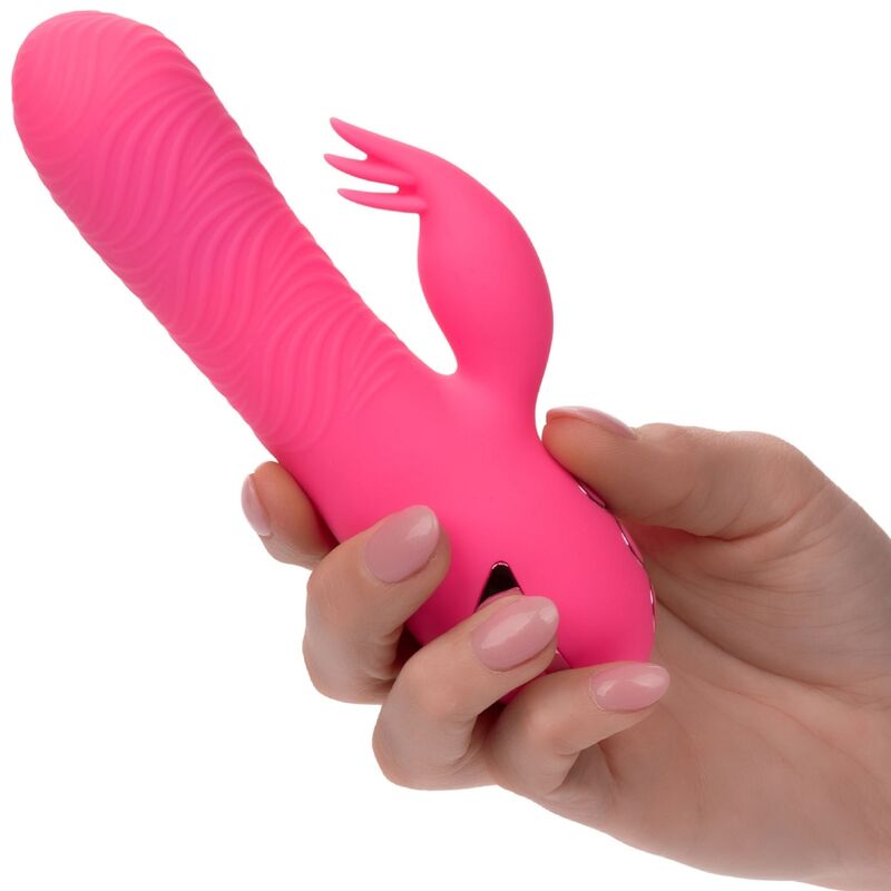 CalExotics Sacramento Sweetie, vibromasseur lapin rose