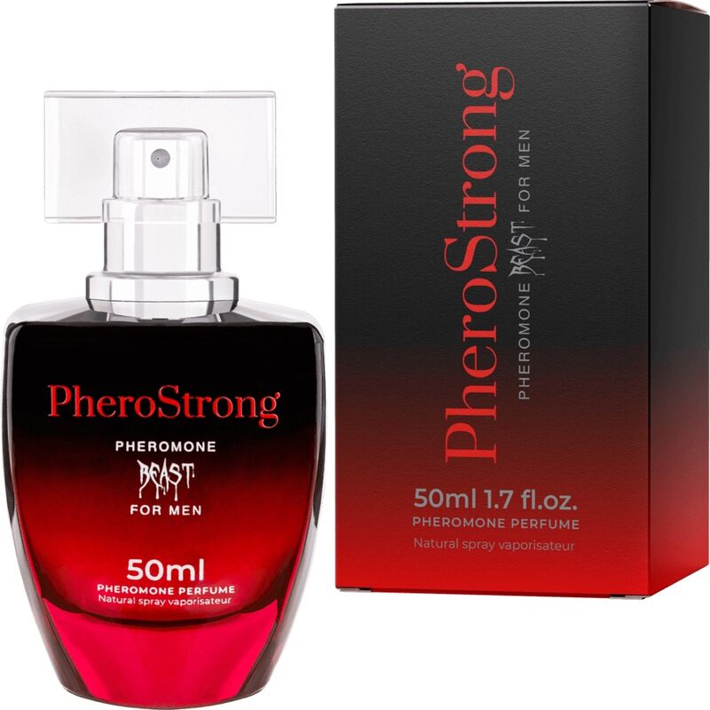PheroStrong Beast for Men, parfum aux phéromones, 50 ml