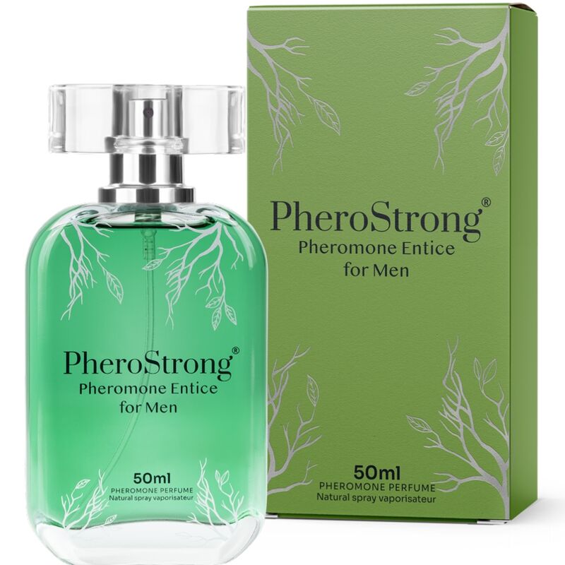 PheroStrong Entice parfum aux phéromones pour homme, 50 ml