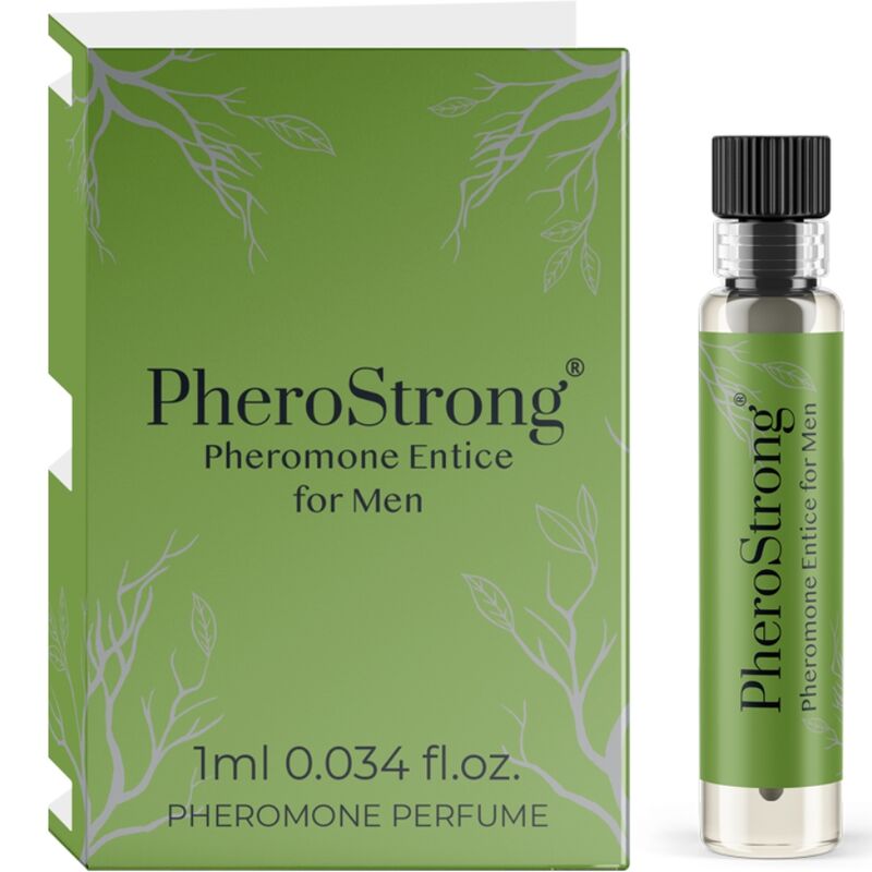 PheroStrong Entice, parfum aux phéromones pour homme, 1 ml