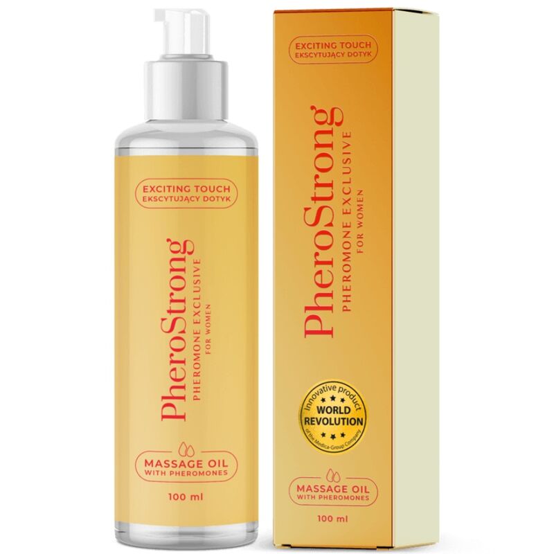 Huile de massage PheroStrong Exclusive pour femmes, 100 ml