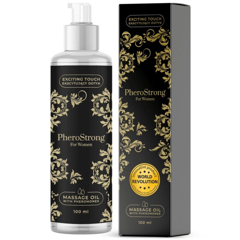Huile de massage PheroStrong pour femme, 100 ml