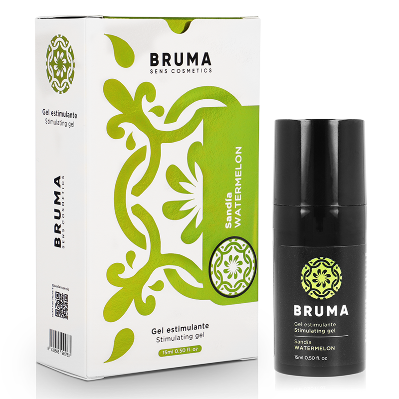 Baume gel stimulant BRUMA goût pastèque, 15 ml