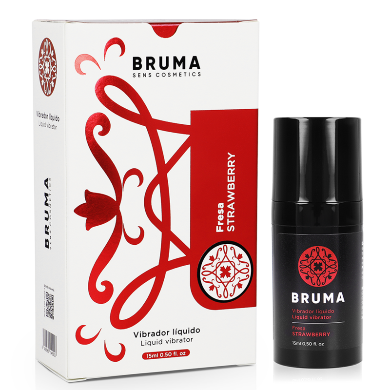 Gel stimulant BRUMA goût fraise, 15 ml