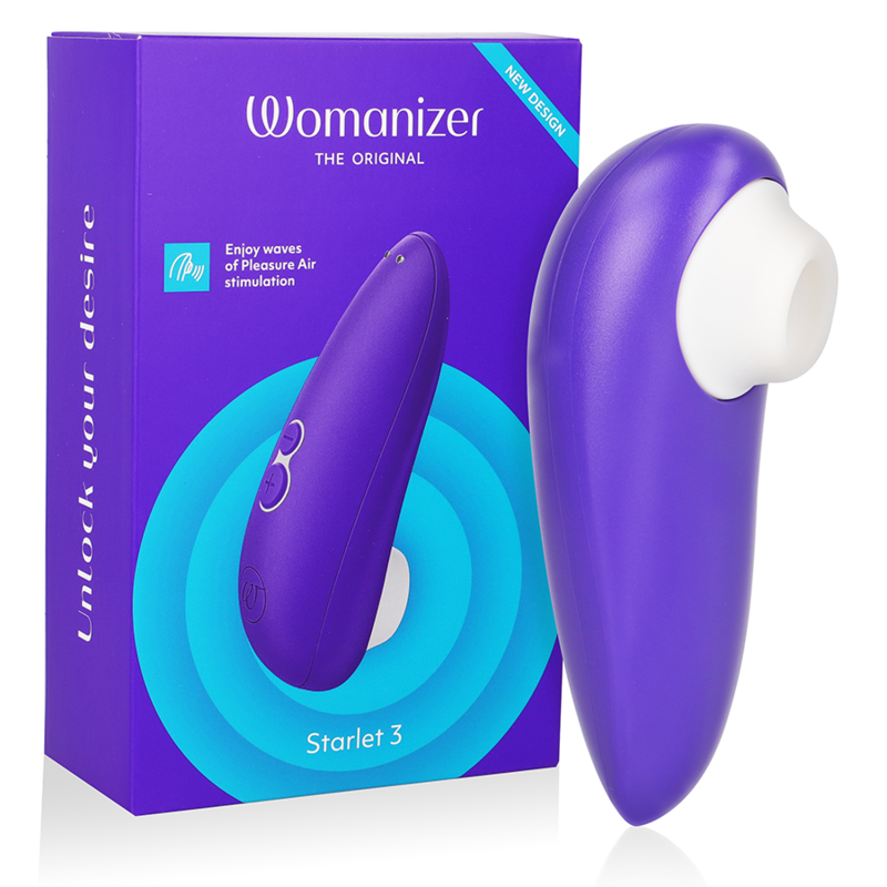 Stimulateur clitoridien Womanizer Starlet 3, indigo