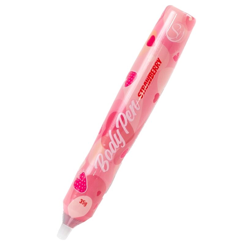 Peinture pour le corps comestible Secret Play, goût fraise