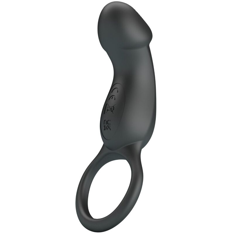Anneau pénien vibrant Pretty Love Trae avec stimulateur