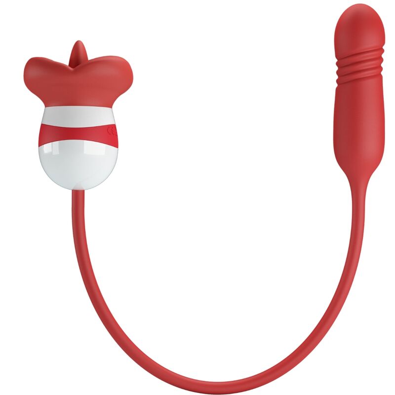 Pretty Love Ashlynn : masturbateur rouge en forme de bouche