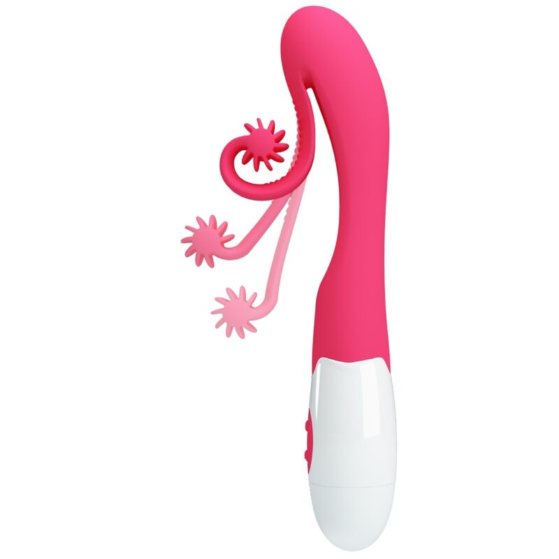 Vibromasseur ROMANCE rose avec 30 modes de vibration