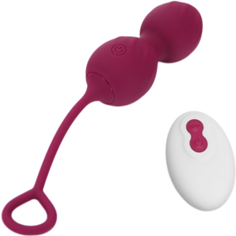 Boule de geisha télécommandée, 10 modes, étanche, rouge foncé ARMONY